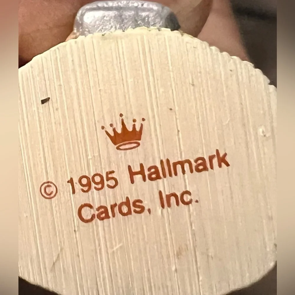 Hallmark 1995 A Moustershire Christmas 4‎ piece Mini Ornament special edition